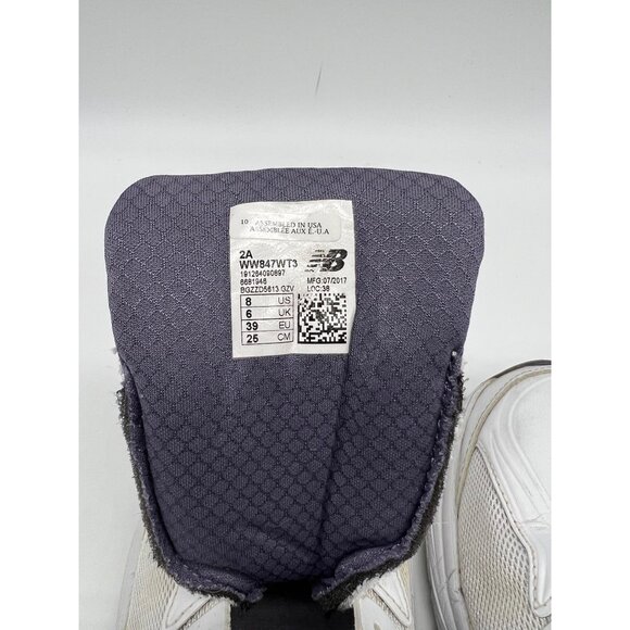 New Balance Women's  Walking Shoes White/Grey Size 8 - Picture 7 of 7